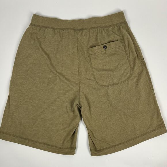 Daniel Buchler Cotton Blend Lounge Shorts Sleep Wear Green Size Small NWOT - Picture 2 of 7